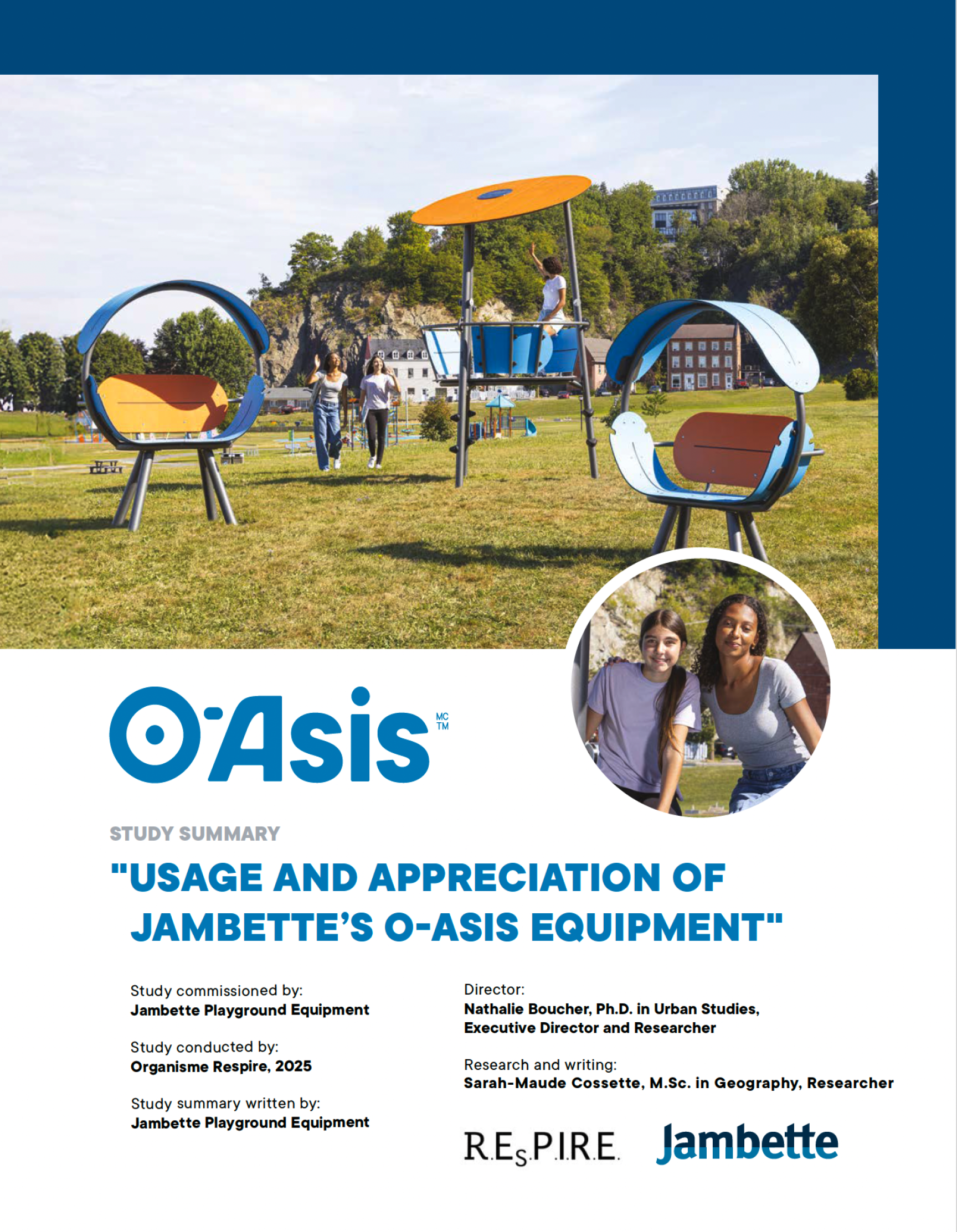 O-Asis : Résumé de l'étude Respire
