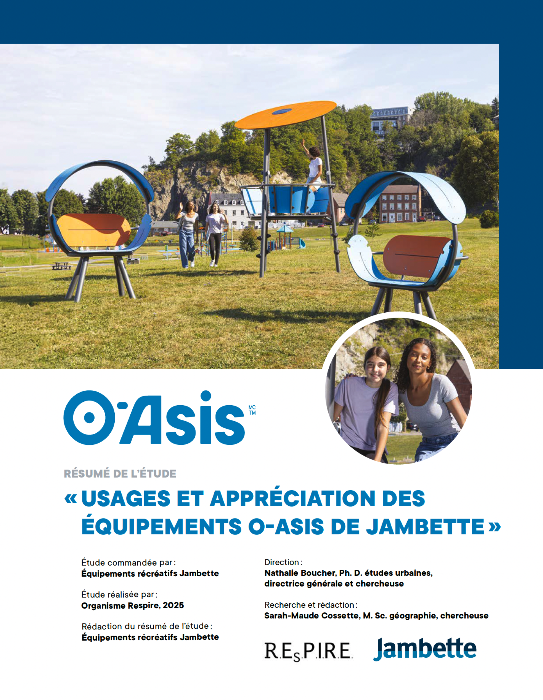 O-Asis : Résumé de l'étude Respire