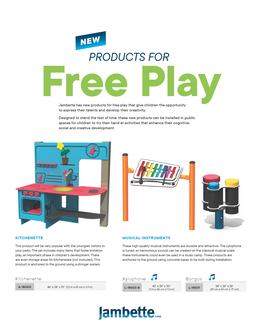 Products for Free Play